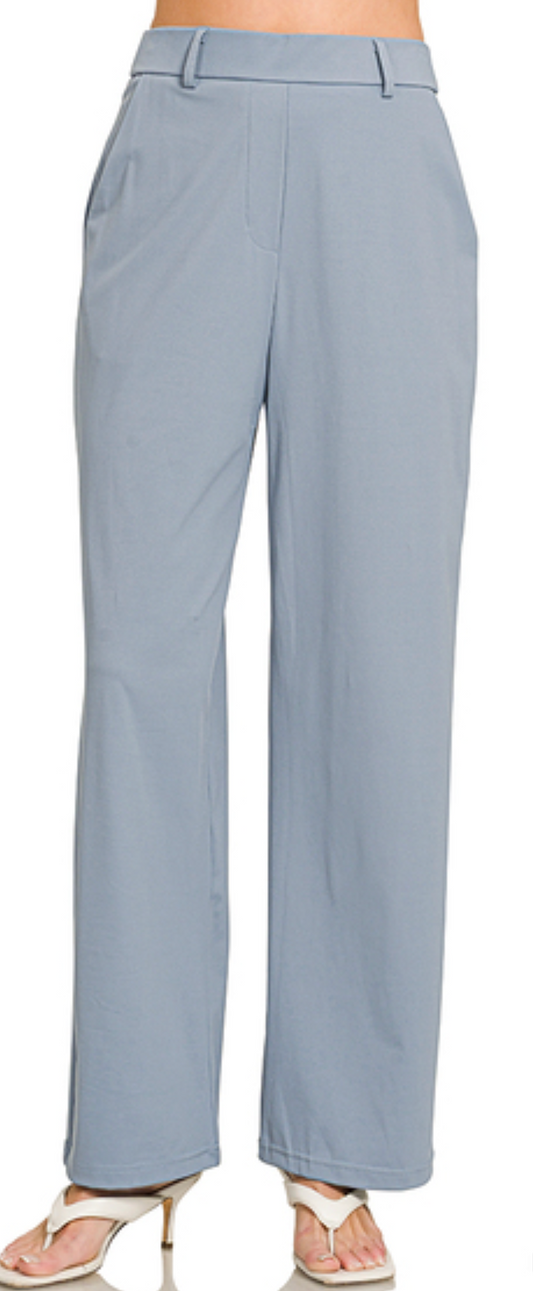 Simply Polished Trouser 30" BLUE GREY