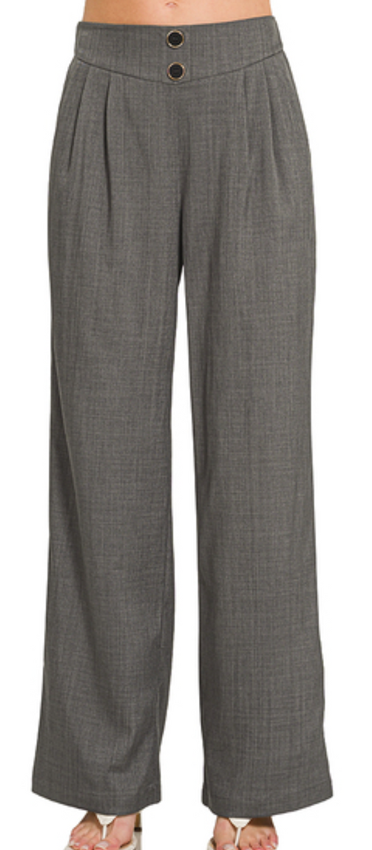Double Take Dress Pants 30" GRAY