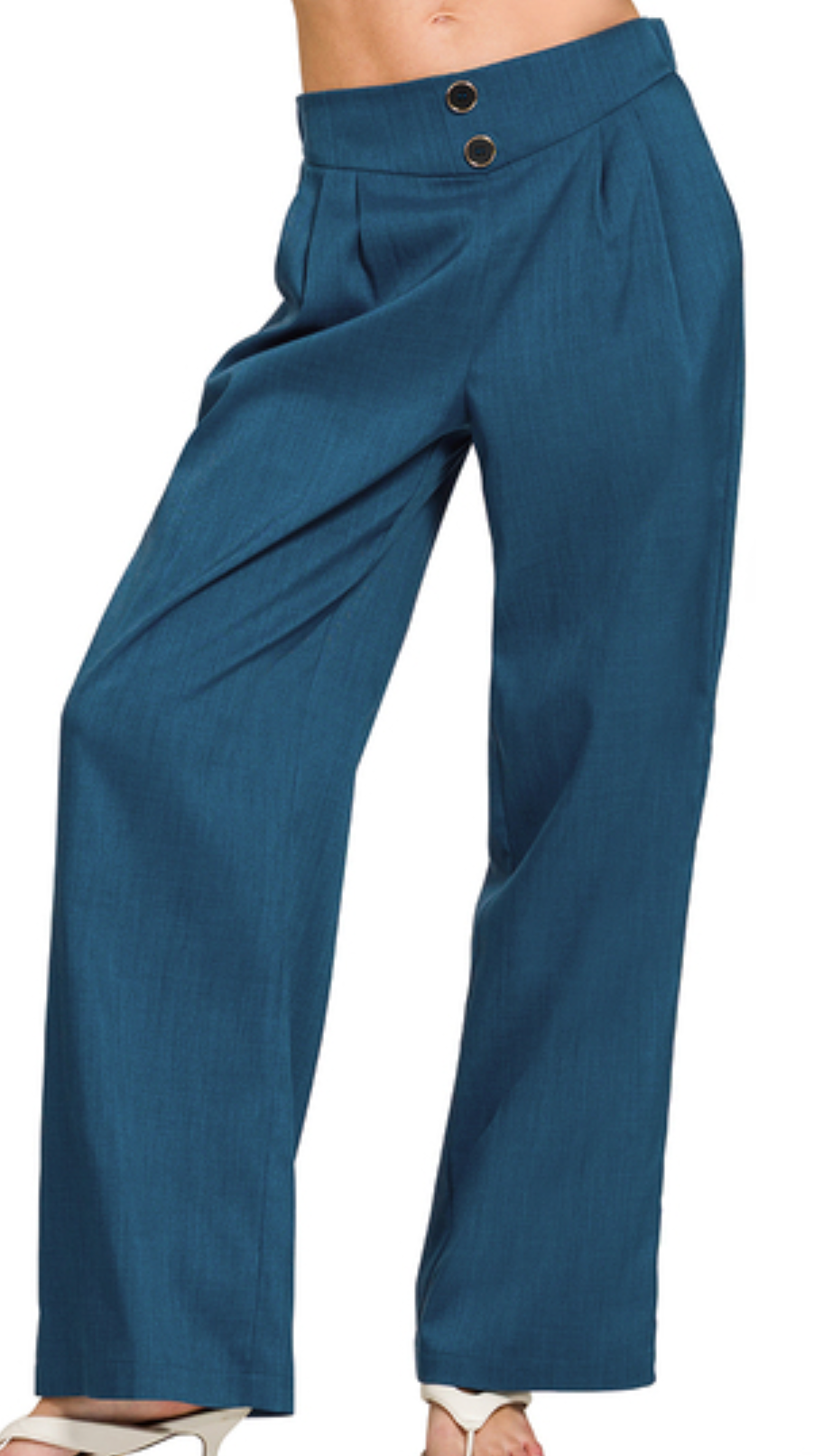 Double Take Dress Pants 30" PEACOCK