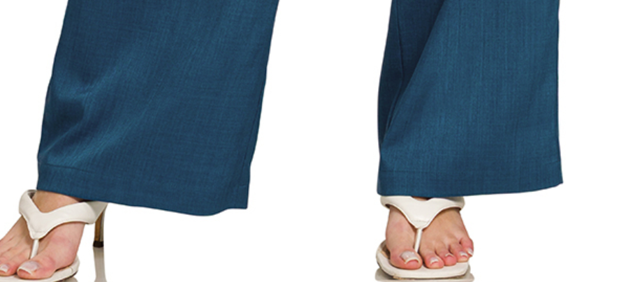 Double Take Dress Pants 30" PEACOCK