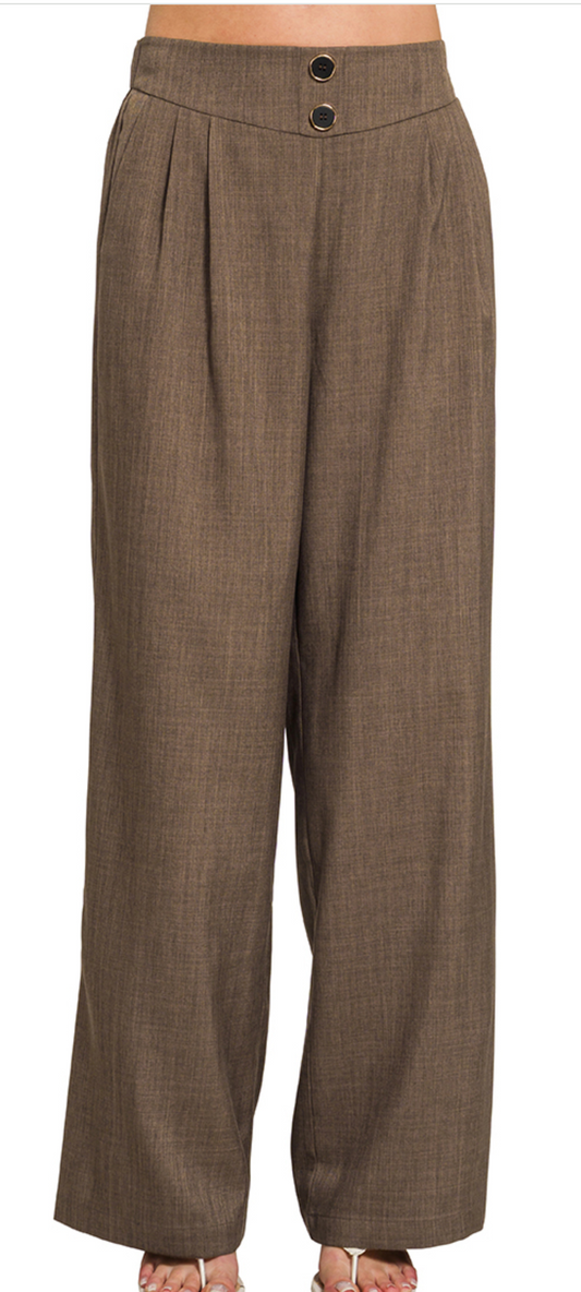 Double Take Dress Pants 30" ESPRESSO
