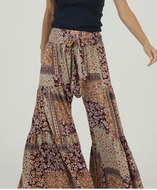 Free Spirit Patchwork Palazzo