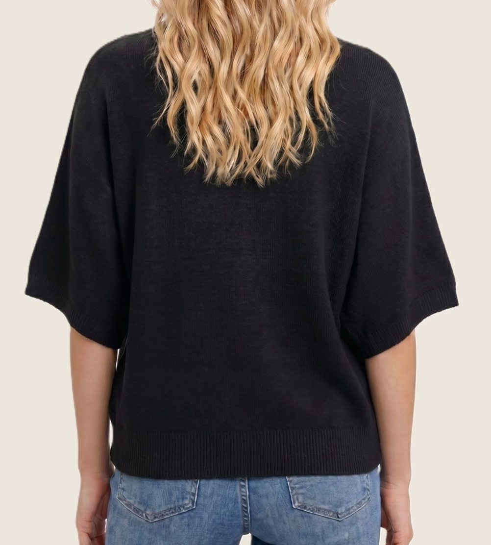 Just Right Sweater BLACK