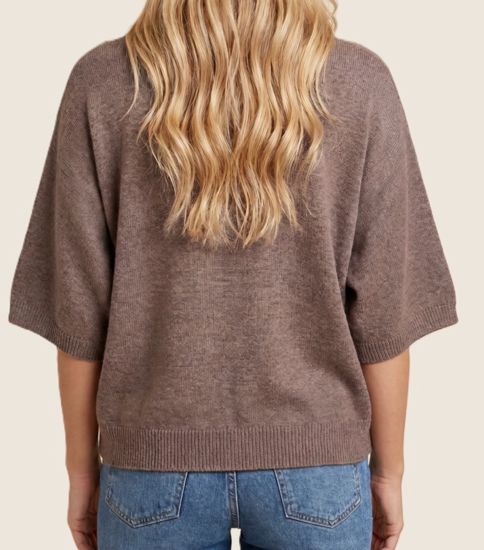 Just Right Sweater MOCHA