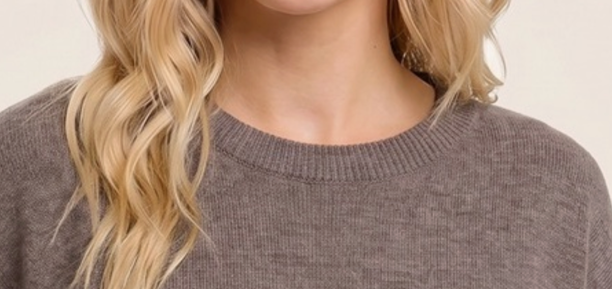 Just Right Sweater MOCHA