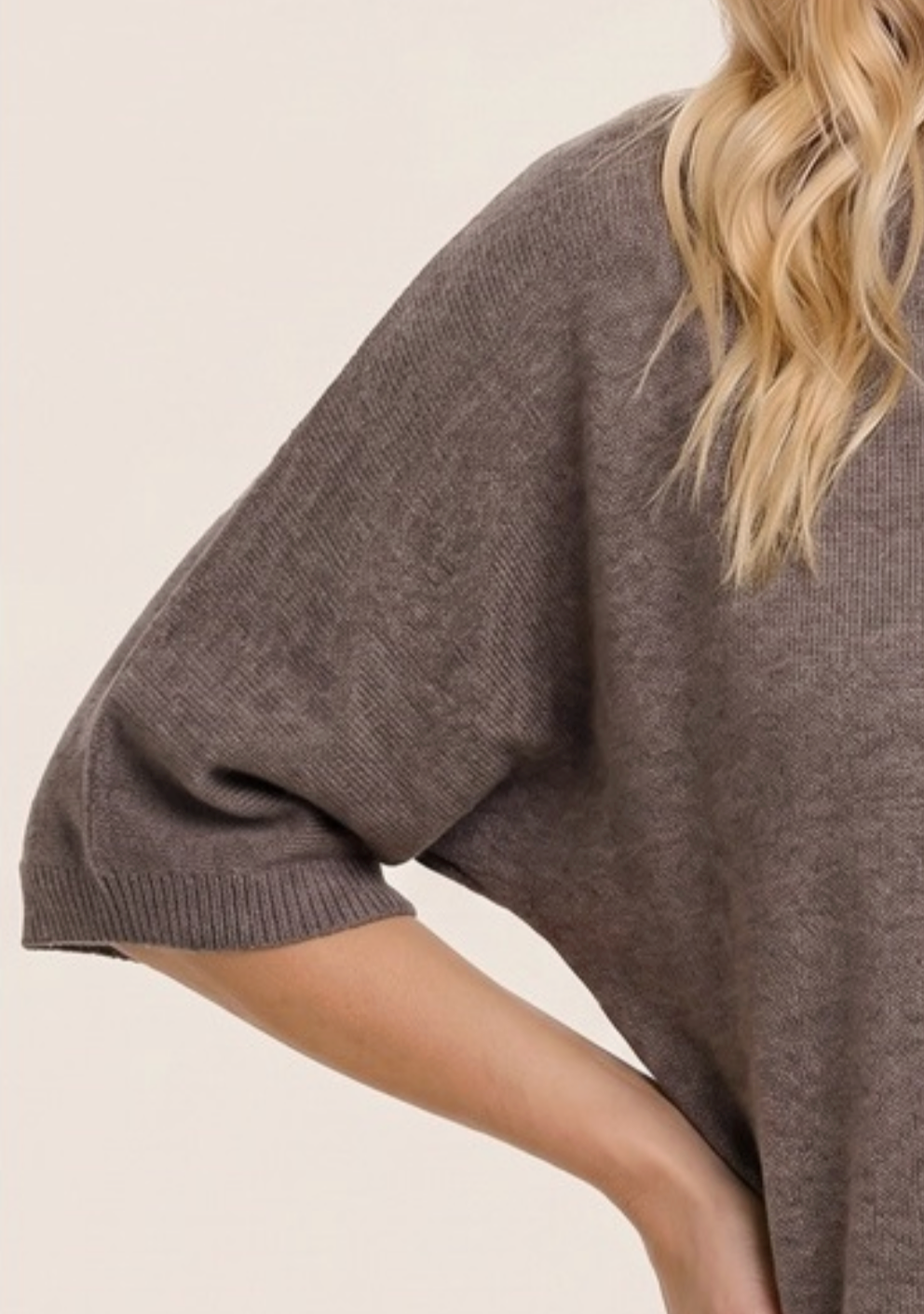 Just Right Sweater MOCHA