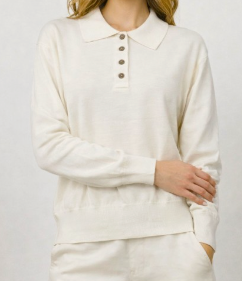 Keeping It Classic Polo IVORY