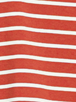 Simply Striped Pullover CLAY
