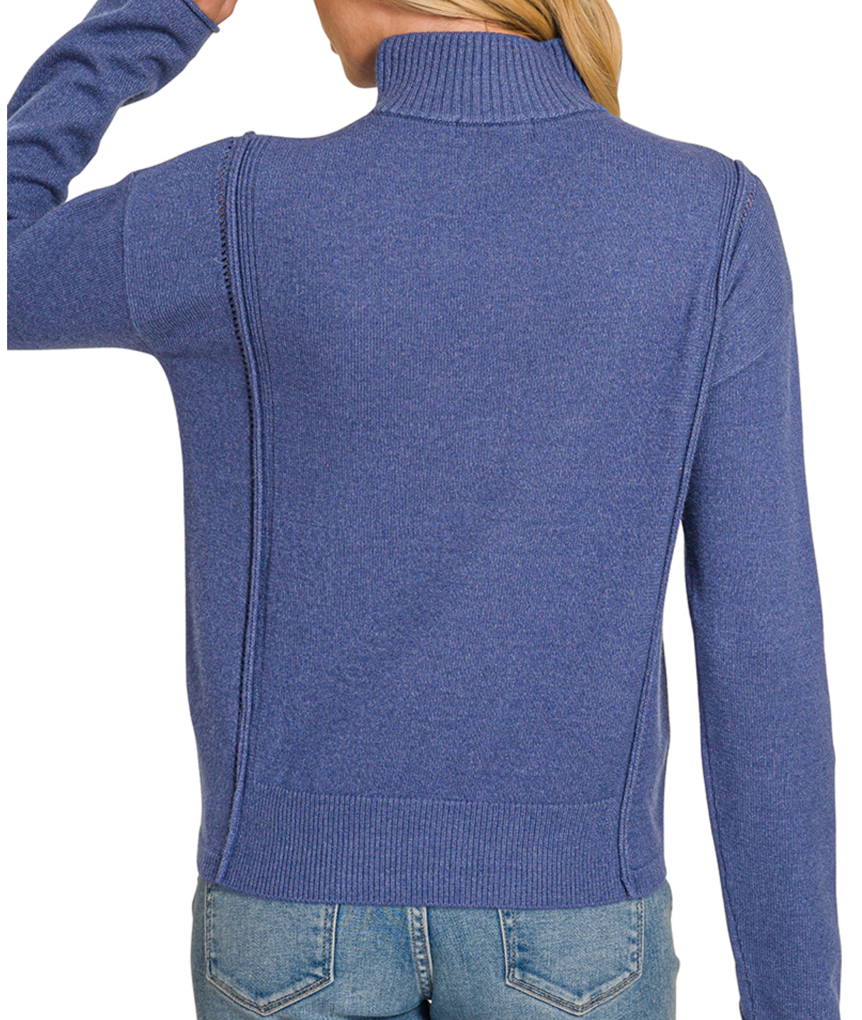 Cozy & Collected Half Zip MARLIN