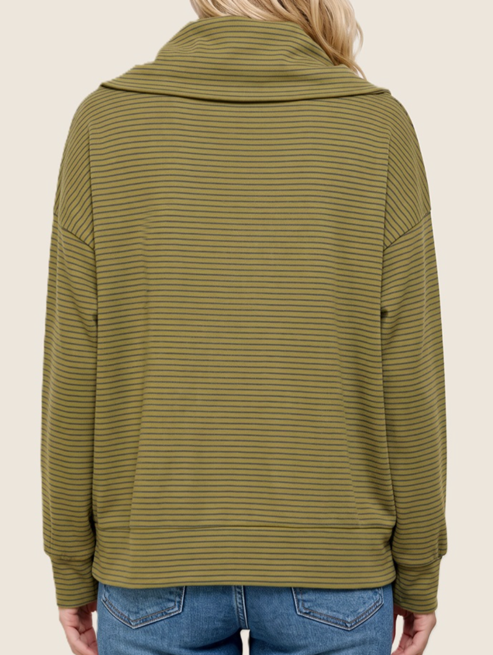 Current Mood Half Zip CHARTREUSE