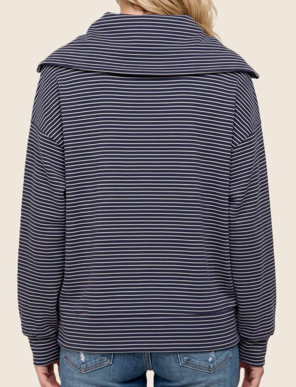 Current Mood Half Zip NAVY
