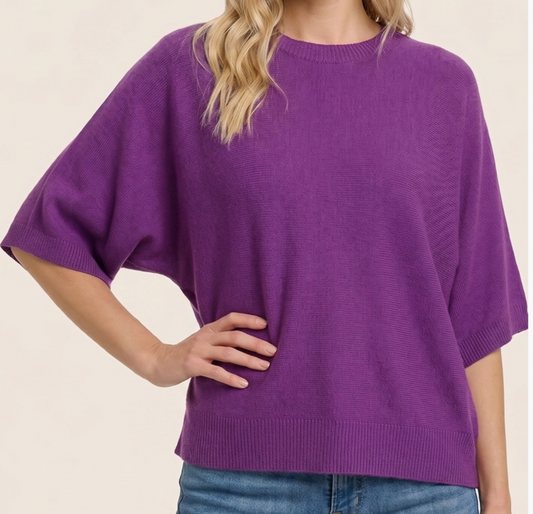 Just Right Sweater ORCHID