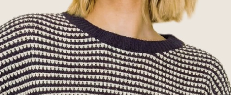 Simply Charming Sweater EGGPLANT