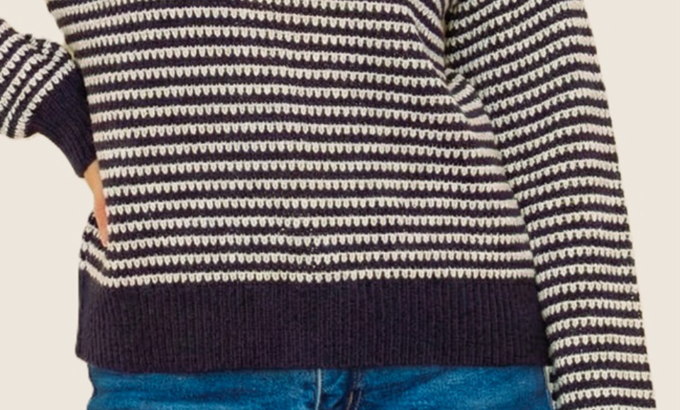 Simply Charming Sweater EGGPLANT