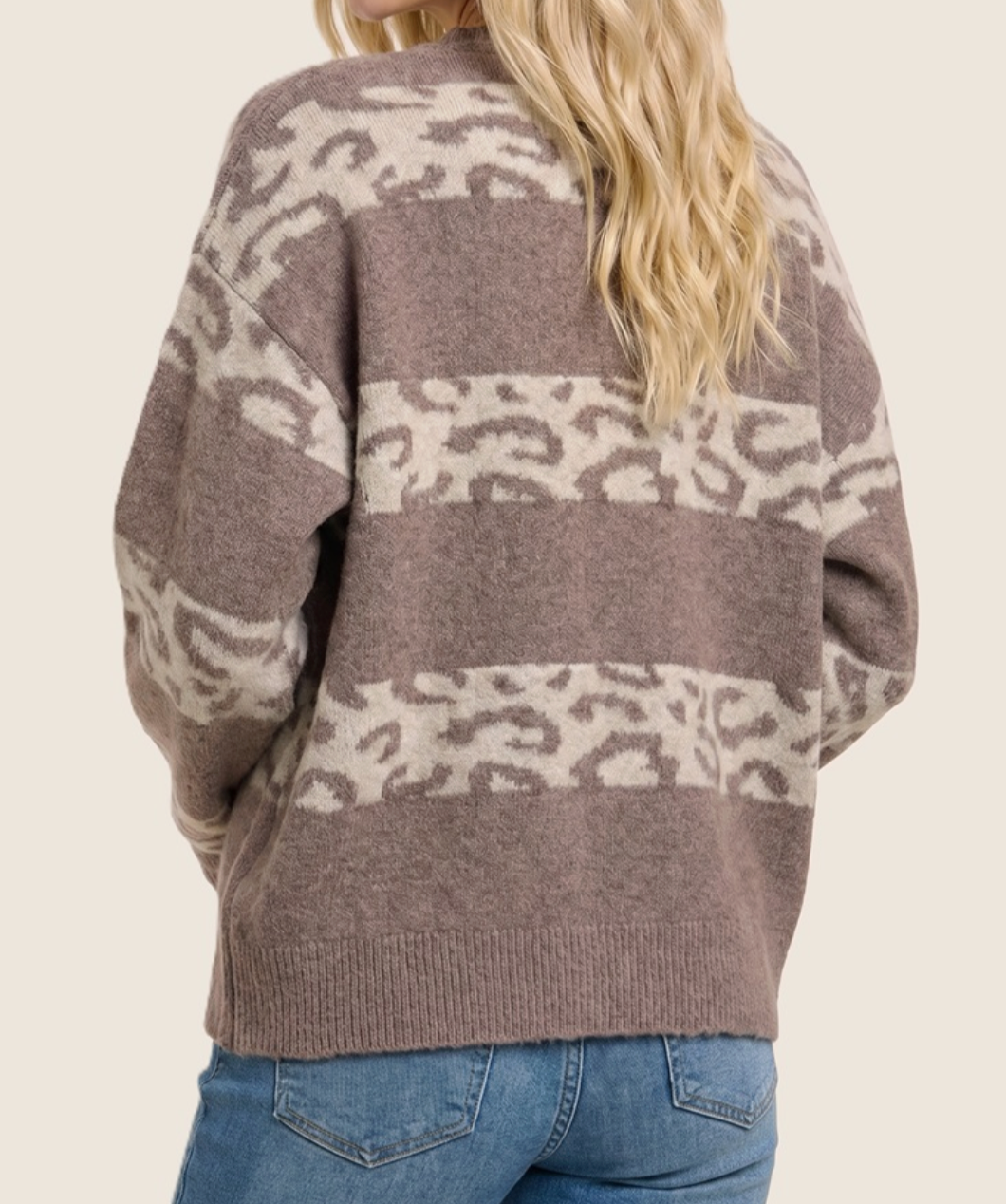 Untamed Comfort Cardigan MOCHA