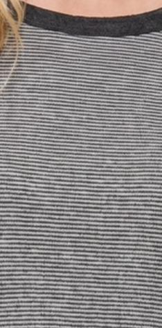 Casual Connection Top CHARCOAL