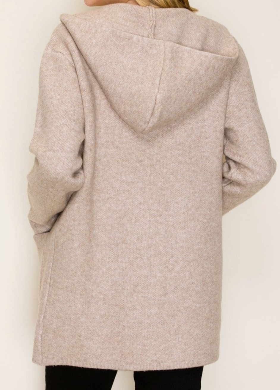 Worth The Layer Cardigan OATMEAL