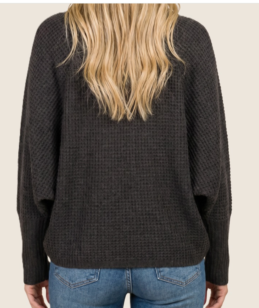 Wrapped In Comfort Cardigan BLACK