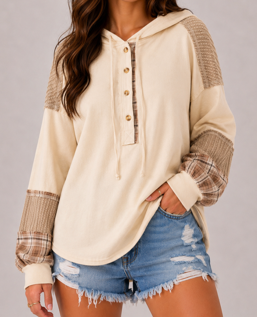 Cozy Connection Hoodie NATURAL