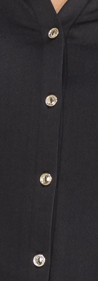 Boss Mode Button Down BLACK