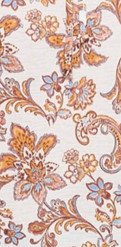 Vintage Soul Paisley Blouse HONEY