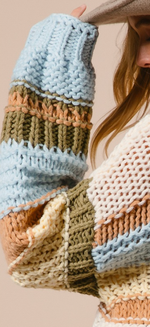 Free to Be Sweater MULTI