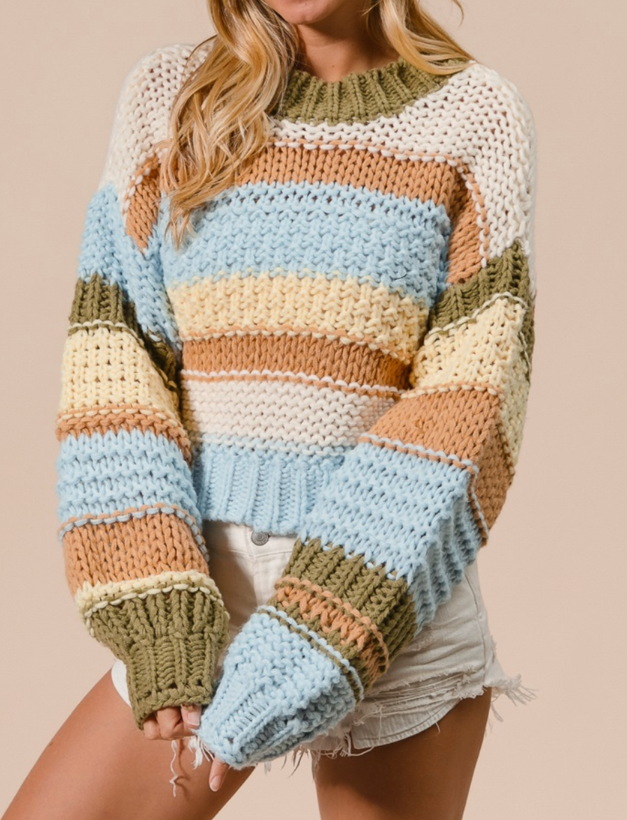 Free to Be Sweater MULTI
