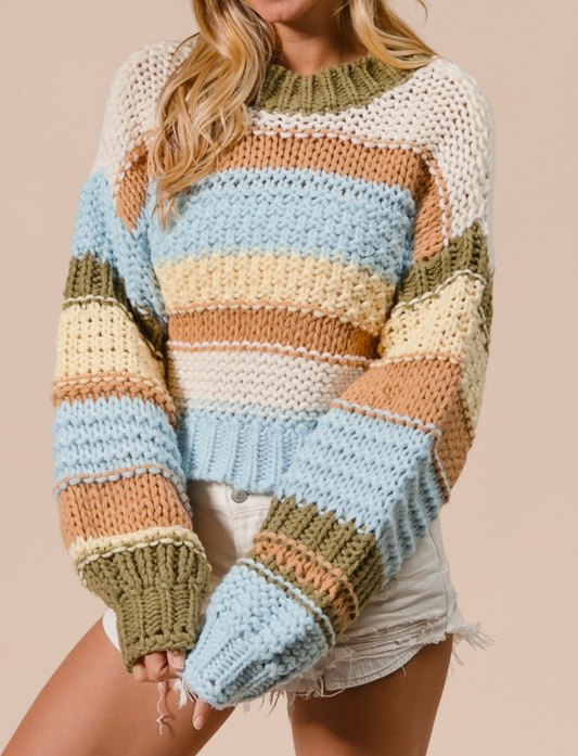 Free to Be Sweater MULTI