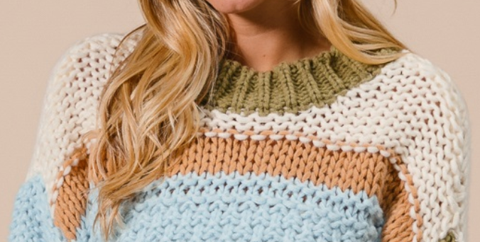 Free to Be Sweater MULTI