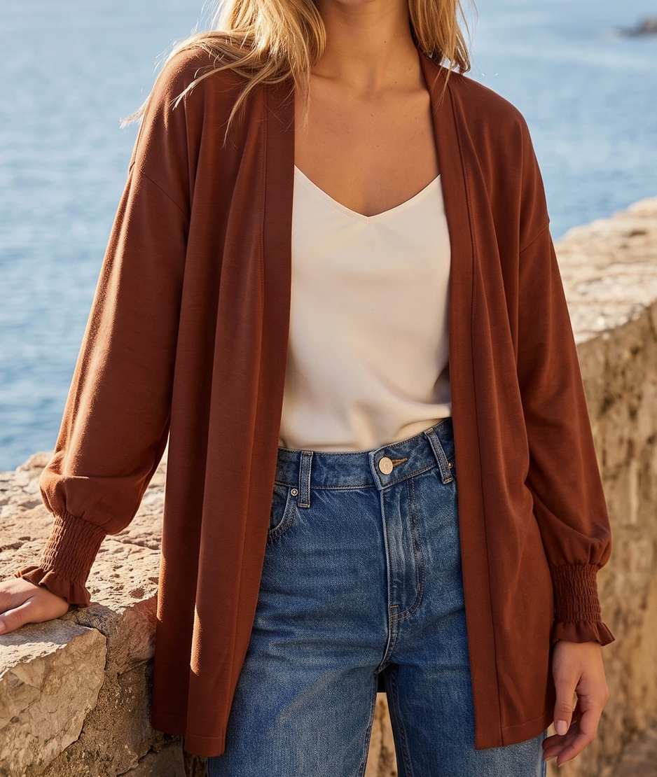 The Darling Details Cardigan CARAMEL