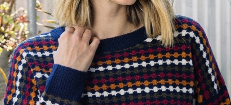 Autumn Mosaic Sweater MULTI