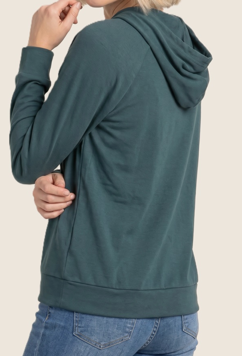 Comfy By Nature Hoodie JADE