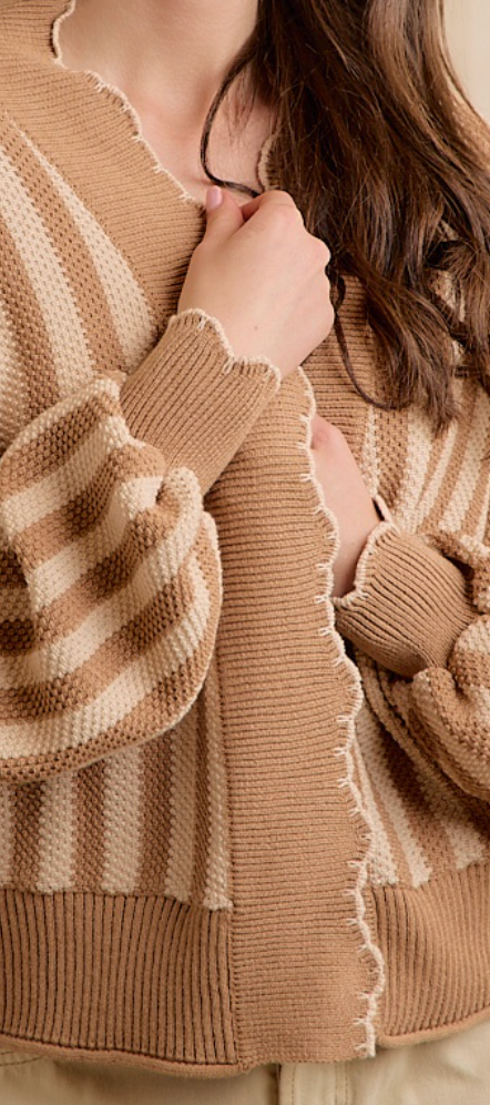 Coffee & Cream Cardigan