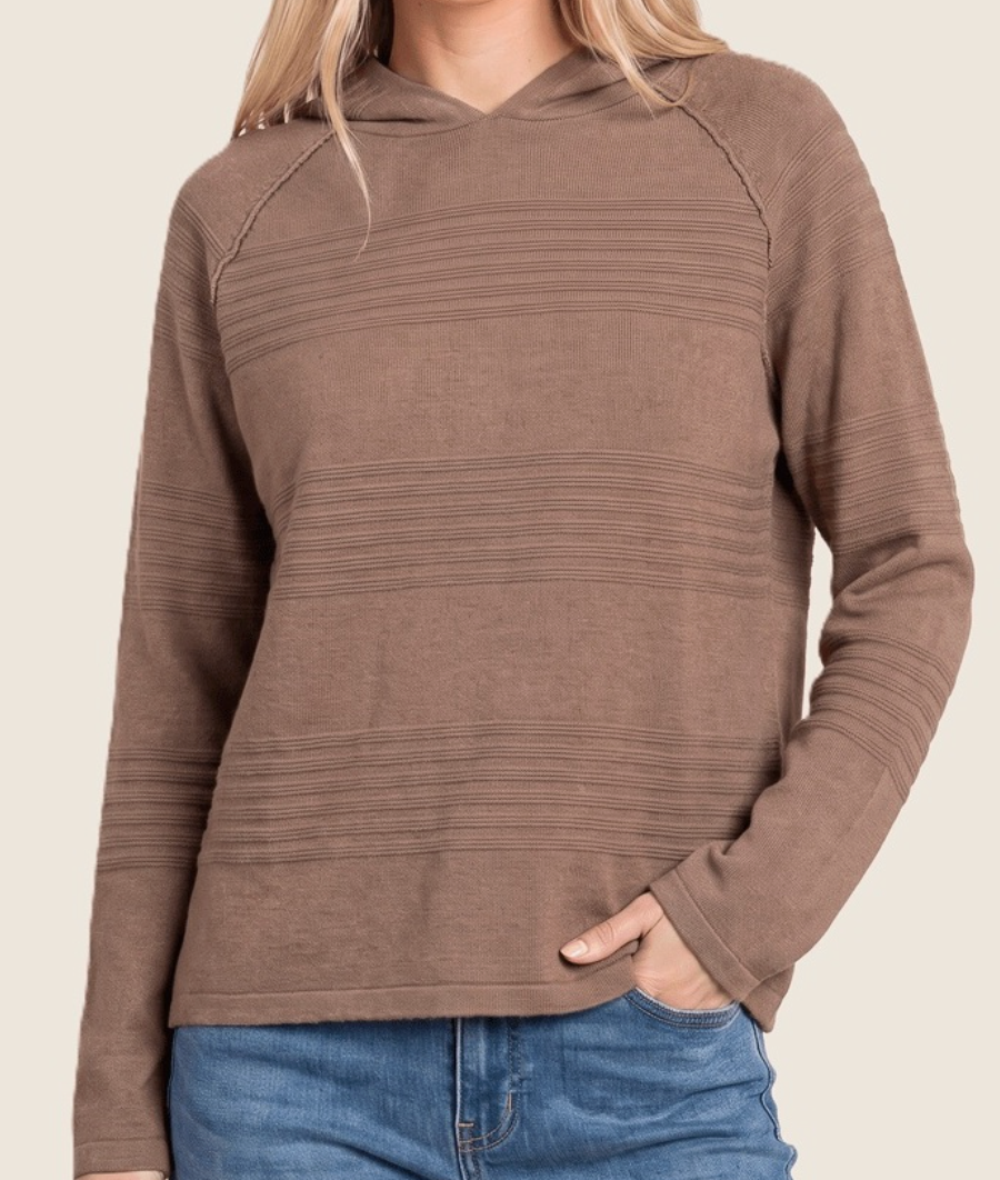 Nothing But Cozy Hoodie MOCHA