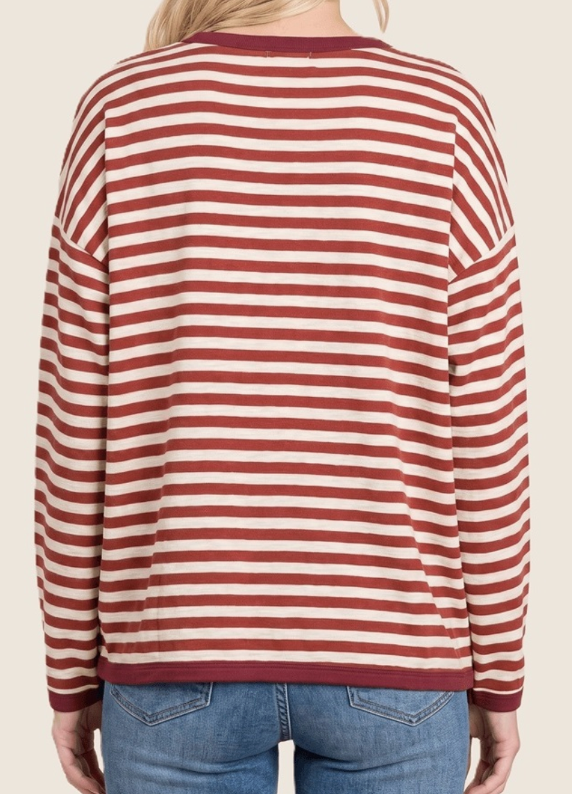 Keeping It Classic Striped RUST