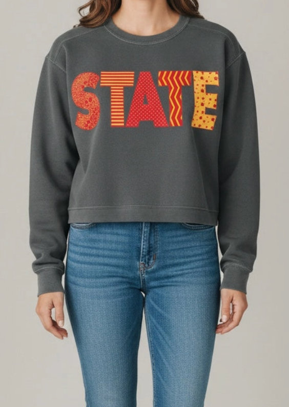 IOWA STATE Wild Side Crewneck