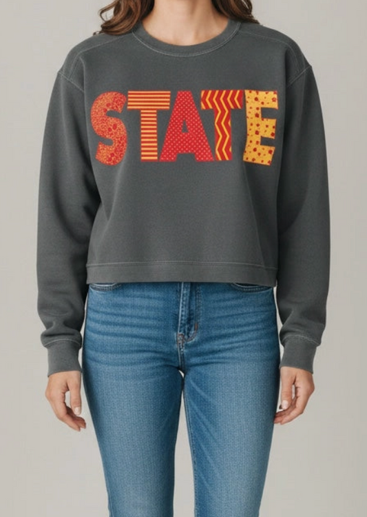 IOWA STATE Wild Side Crewneck