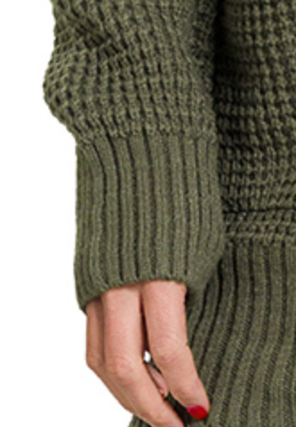 The Cozy Intentions Cardi OLIVE