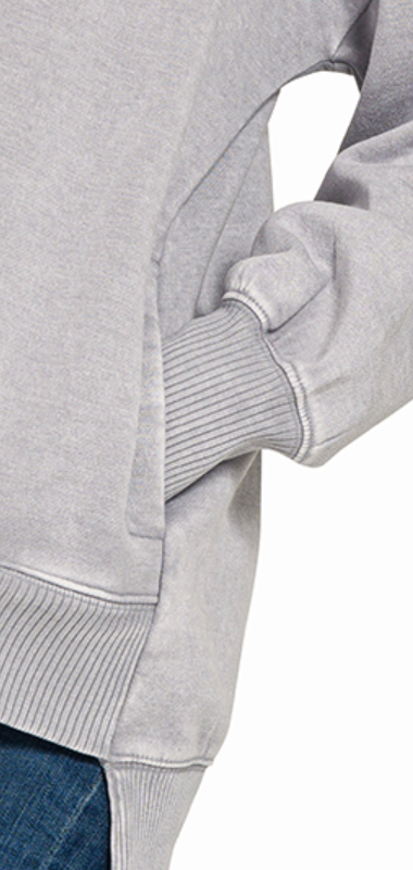 Comfy Comes First Pullover SLEET