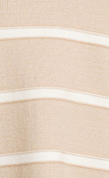 Fall in Line Striped Sweater SAND