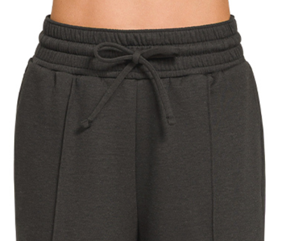 Comfort Club Wide Leg 27" BLACK