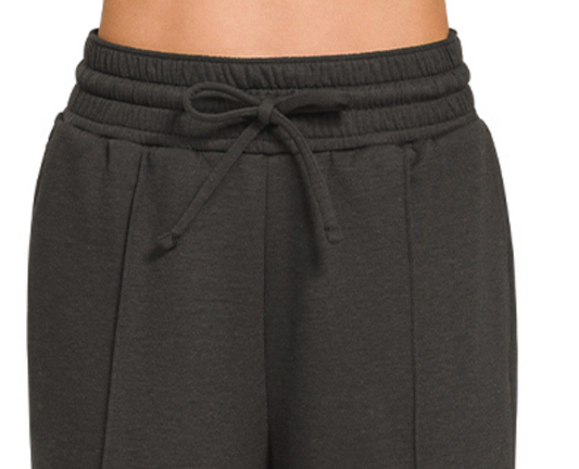 Comfort Club Wide Leg 27" BLACK