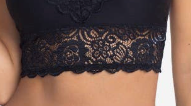 Everly Lace Bralette BLACK