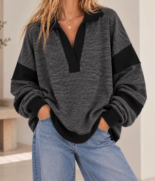Simply Refined Pullover BLACK