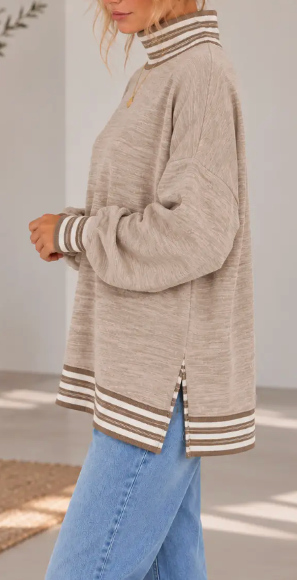 Harvest Mornings Tunic MOCHA