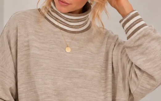 Harvest Mornings Tunic MOCHA