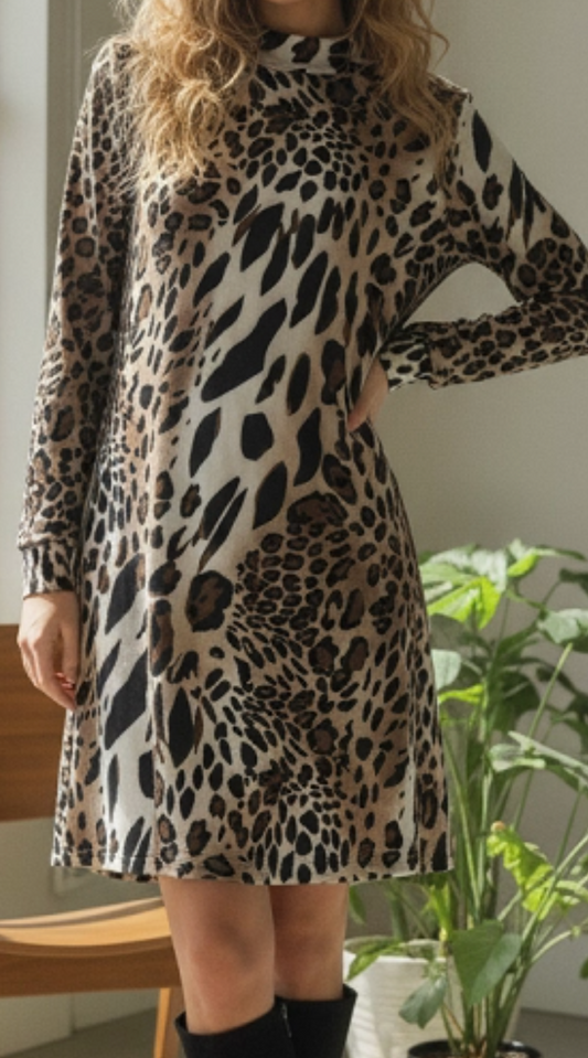 Wild Side Dress CREAM