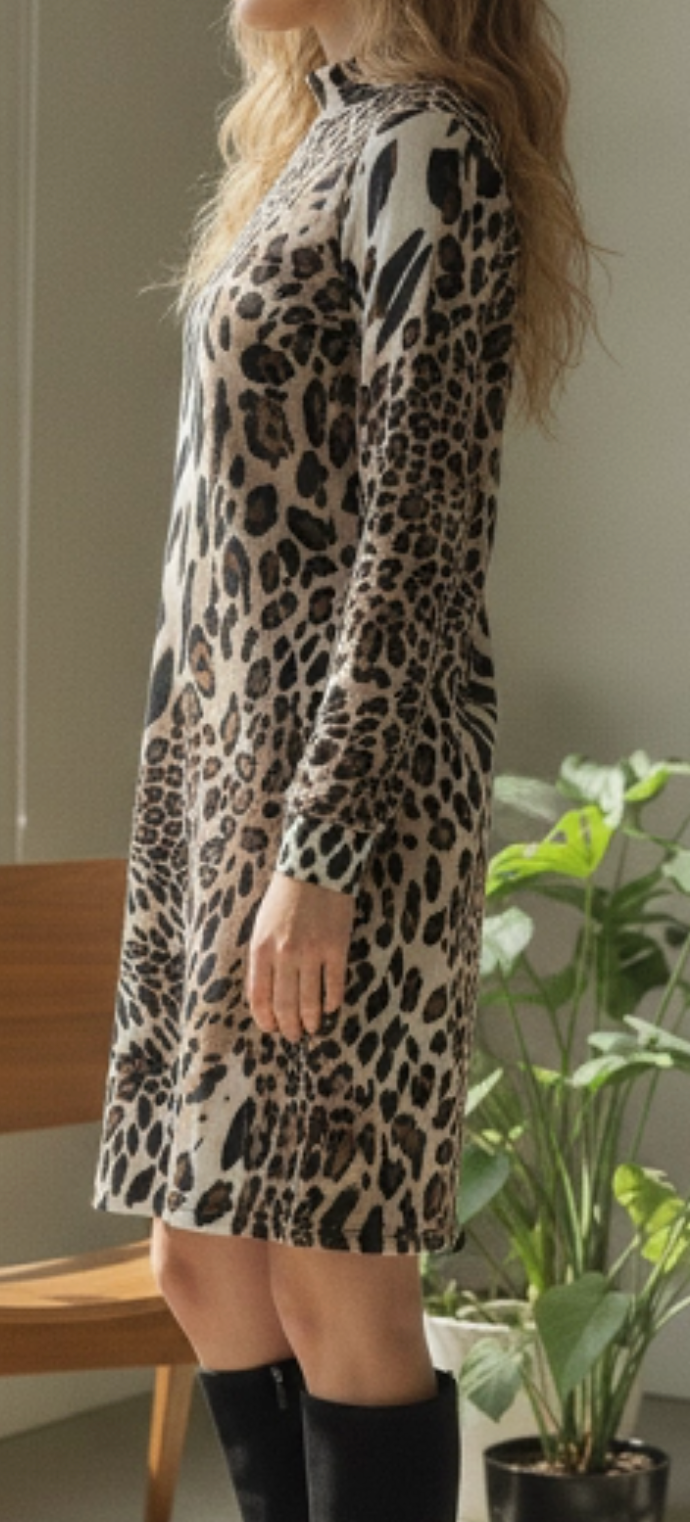 Wild Side Dress CREAM
