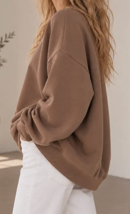 Made for Mondays Sweatshirt MOCHA