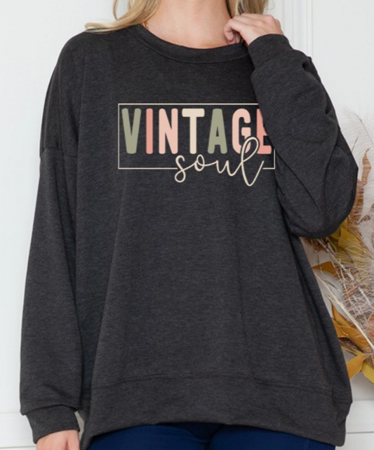 Old Soul Sweatshirt BLACK